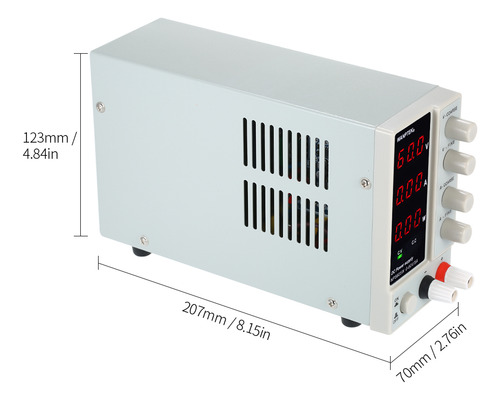 Tensión Alterna Regulada De 115 V/230 V, Regulada 50/60 Hz,