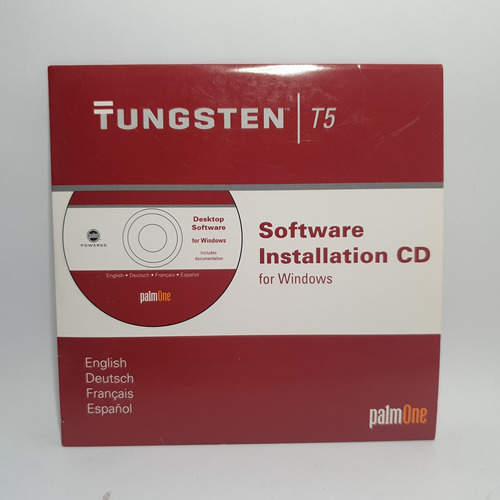 Cd Palm Tungsten T5 - Disco Software Palm Desktop / Hotsync