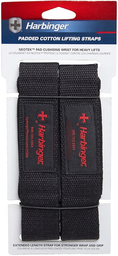 Strap Correa Para Levantamiento De Peso Acolchada Harbinger