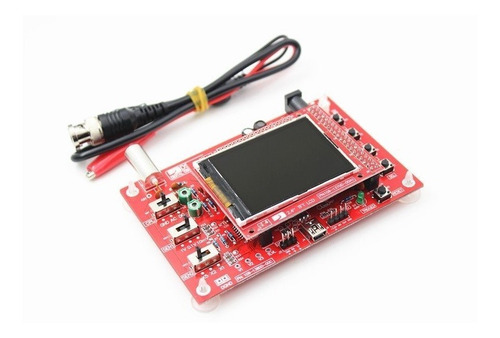 Mini Osciloscopio Digital Dso138+ Carcasa Dso + Fuente 9v 1a (Usado)