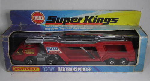 Matchbox Lesney Superkings 76 Car Transporter K-10 