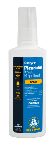 Repelente Insectos Sawyer Picaridin  Atomizador 4oz