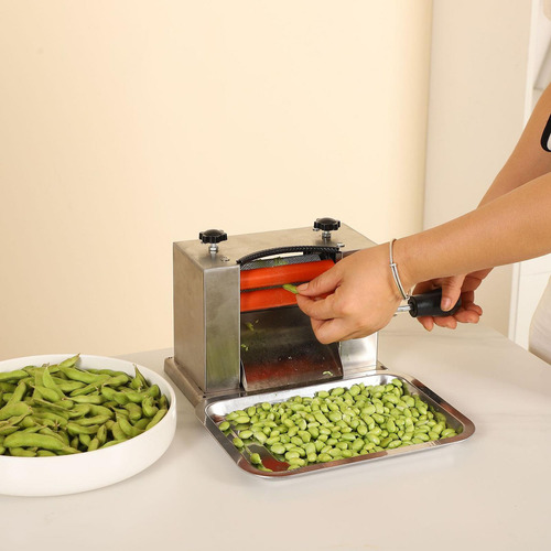 Máquina De Descascar Edamame, Descascadora Manual De Edamame