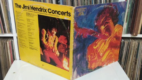 Lp - Jimi Hendrix - Hendrix Concerts (duplo) - 1982 - Rcki (Usado)