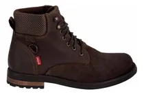 Comprar Botas Hombre Levi's 180115 Tipo Leñador Chocolate, De Piel