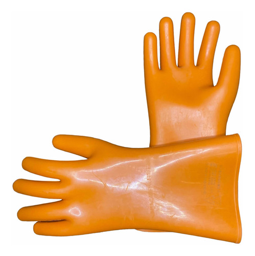 Guantes Dielectrico 20 Kv Alto Voltaje Clase 2 Insulado Aisl