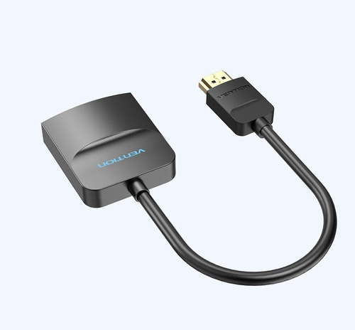 Conversor Hdmi - Vga Hd Audio Video 3.5mm Ps4,5 Tv Portable