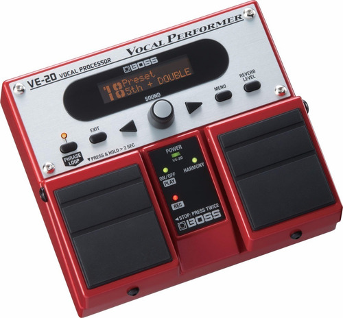Boss Ve20 Vocal Performer Procesador De Efecto De Voz