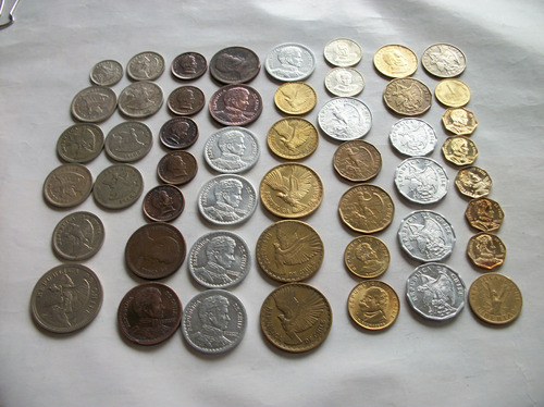 Coleccion De 50 Monedas De Chile (rg)