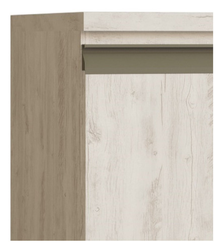 Balcão Simples 1 Porta 40cm Greta Crema Gdwt