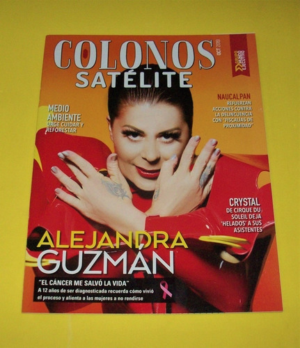 Alejandra Guzman Revista Colonos Satelite 2019