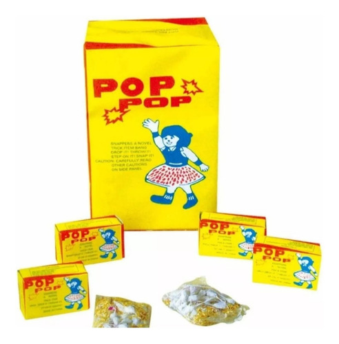 50 Cajitas De Pop Pop Brujitas.