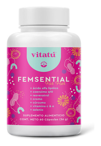 Vitatú | Femsential Suplemento Para Mujer, Balance Femenino