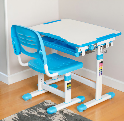 Escritorio Y Silla Interactivo Vivo Altura Ajustable Para