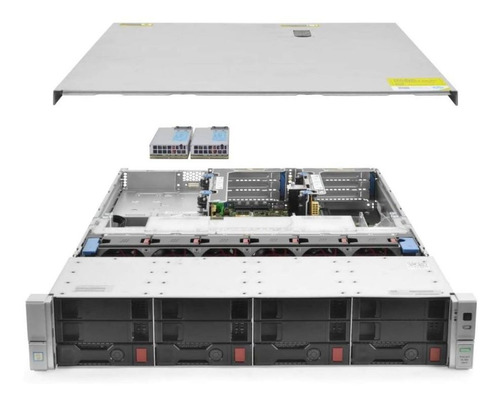 Servidor Dl380, 2 Xeon 14 Núcleos, 64 Gb Ddr4, 2 Tera