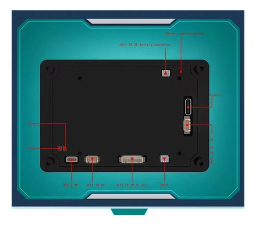 Esp32 S3 Wifi Bluetooth Pantalla 3,5 Touch N8r16