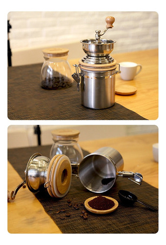 Máquina De Moler Café Manual, Molino Manual De Granos De Ace