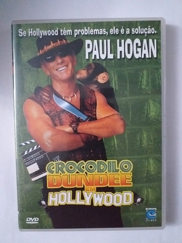 Dvd Crocodilo Dundee Em Hollywood