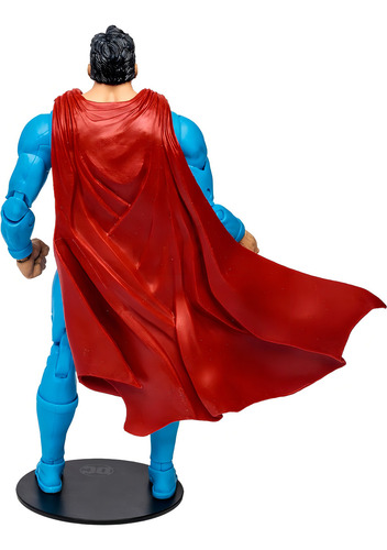 Figura de acción Superman Collector Edition Superman Action Comics #1 Platinum Edition de McFarlane Toys DC Multiverse