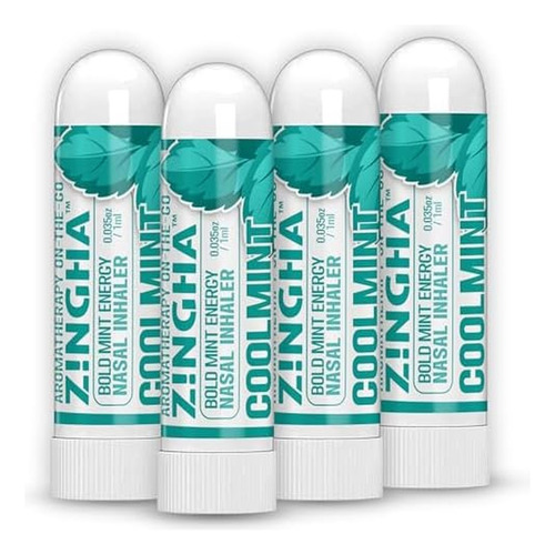 Z!ngha Aceite Esencial Coolmint 1 Ml Natural 4 Pk 4ml