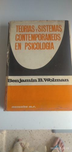 Libro De Teorías Y Sistemas Contemporáneo En Psicología 
