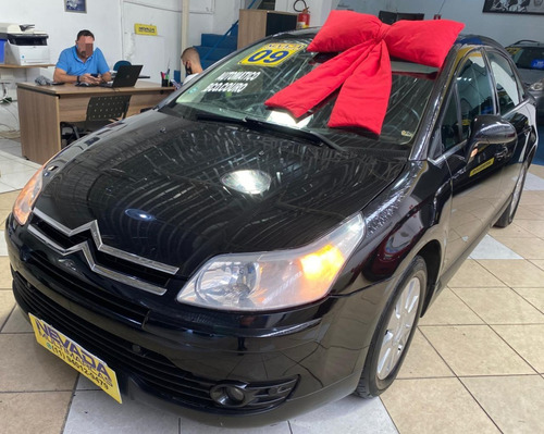 Citroen C4 Pallas 2009 2.0 Flex Exclusive Automático Preto