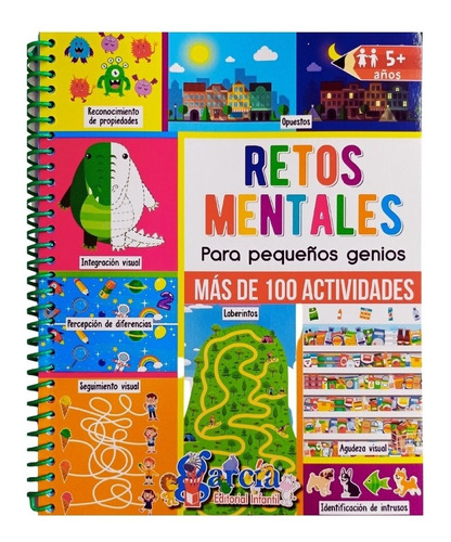 Retos Mentales Para Pequeños Genios  Editorial García