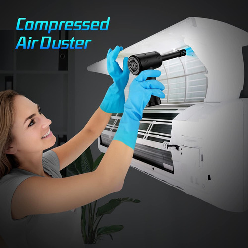 Soplador De Aire Comprimido Para Computadora - Sin Aire Comp