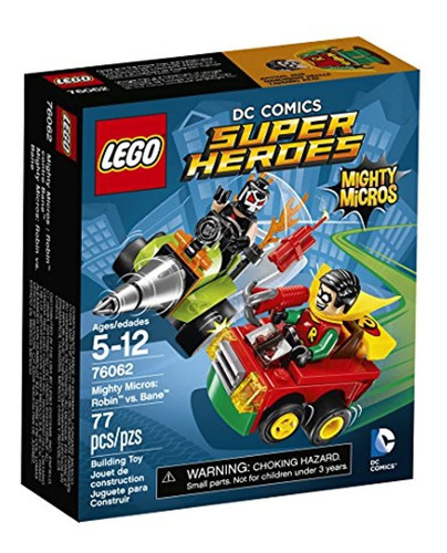 Lego Dc Comics Super Heroes Mighty Micros Robin Vs Bane 7606