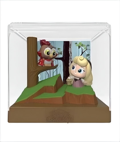 Figuras De Acción Doorables Disney Bella Durmiente 2pzs