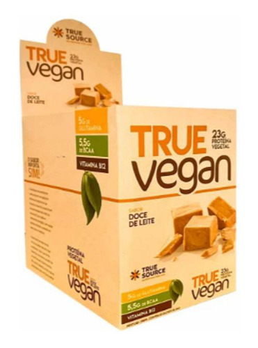 Proteína True Vegan Doce De Leite 34g - True Source