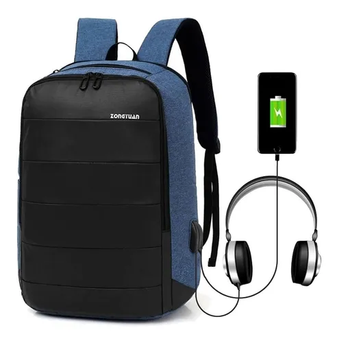 Mochilas con cargador y audífonos sale