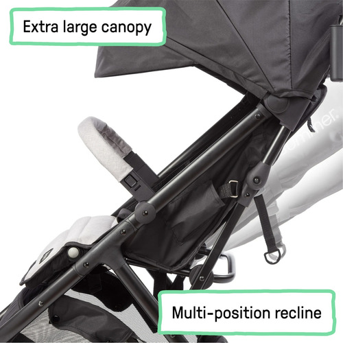 Carriola Cochecito Para Bebe Infantil Pegable Ingenuity Negro Negro