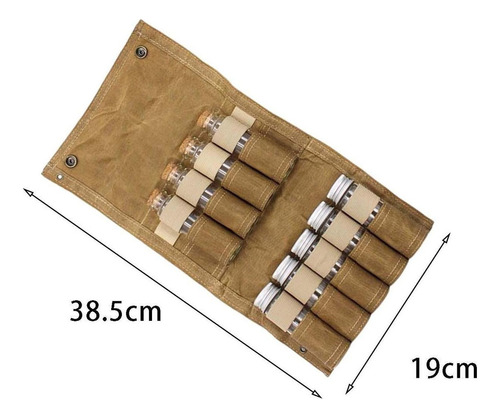 L Estuche De Lona Para Barbacoa Juego De Mini Agujeros Caja