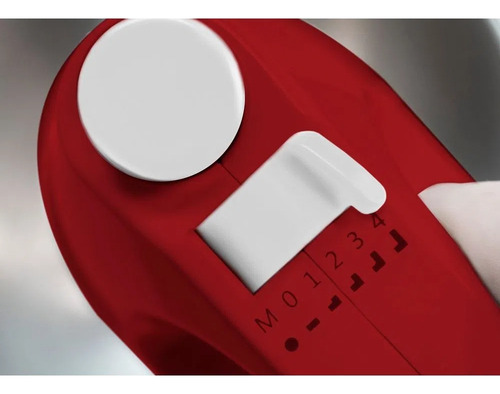 Batidora De Mano Peabody Pe-hm550 Roja P1 Color Rojo Frecuencia 50 Hz x 60 Hz