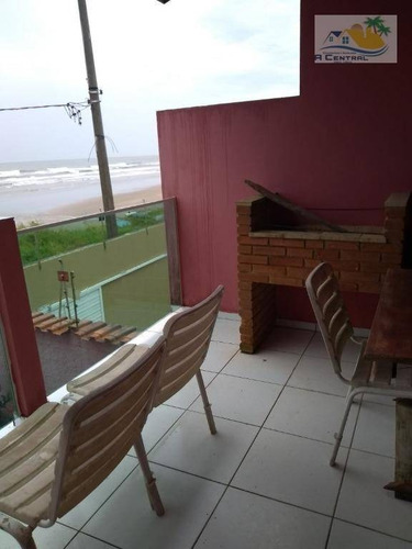 Imagem 1 de 27 de Sobrado Para Venda No Suarao De Frente Para Praia - So0048