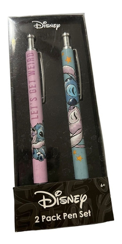 Stitch Set De Boligrafos Disney Hermosos