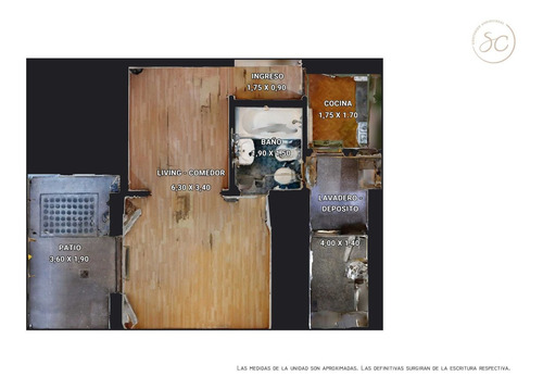 Imagen 2 de 30 de Venta Monoambiente C/patio En Recoleta A Reciclar