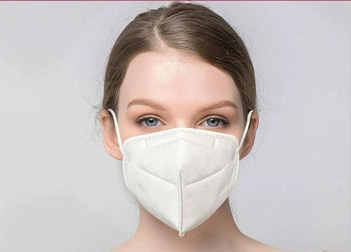 Máscara Respiratoria Proteção Pff2 Kn95/ 30un Com Anvisa Cor Branco