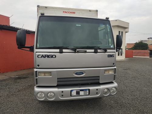 Imagem 3 de 5 de Ford Cargo 816 2013 Baú 5,50m - Covelp Americana