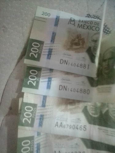 Billete De 200 Doble Aa