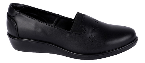 Zapato Confort Fratello Color Negro Para Mujer 4046