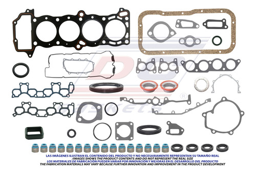 Juego De Juntas Nissan Tsuru Gs Ii 1.6 4l Dohc 16v 1997-2009