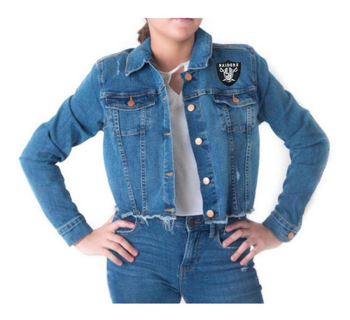 Raiders Team Patch Duradero, Mxrdt-003, 3 Parches, Futbol Am