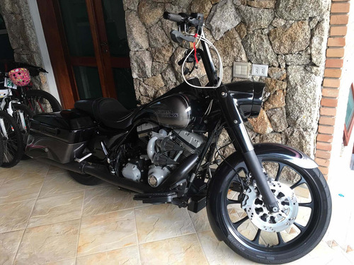 Harley-davidson Road King Totalmente Customizada Show De Bik