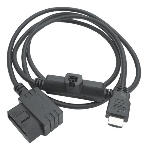 Obdii A Hdmi Reemplazo Del Enchufe Del Cable Del Monitor Par