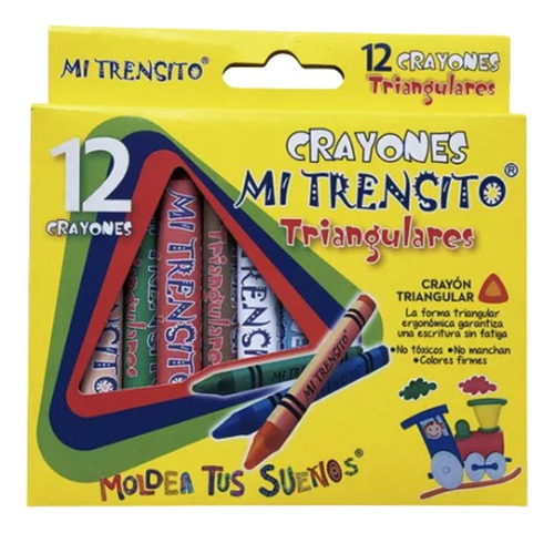 Crayones Triangulares X12