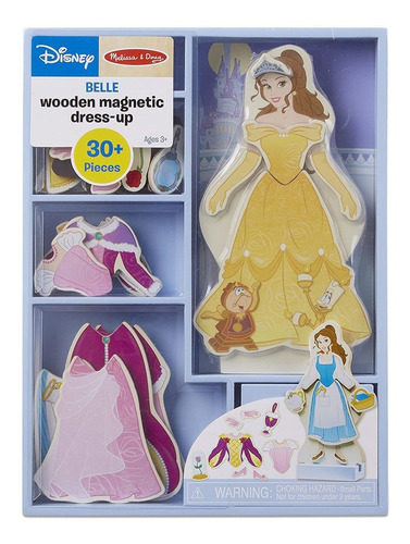 Melissa Doug Disney Belle  Estido Magneti A Hasta El Ju...