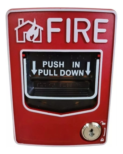 Estación Emergencias Alarma Manual Acción Contra Incendios 