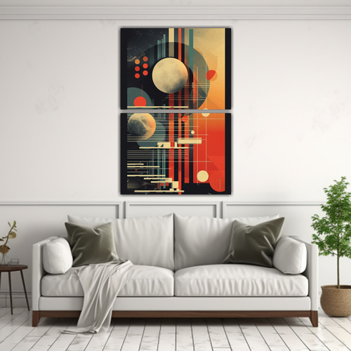 60x80cm Cuadros De Tela Creativa Gestalts Law Of Proximity